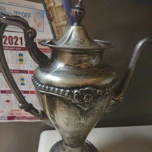 Antique Continental Silver Company EPNS Tea Pot 2802